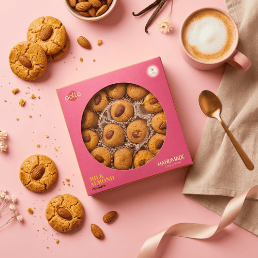 Milk Almond Cookies – Handmade Collection - 400g
