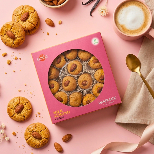 Milk Almond Cookies – Handmade Collection - 400g