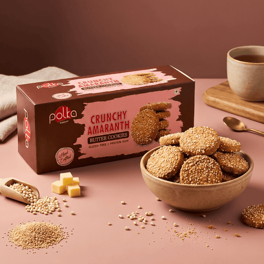 Crunchy Amaranth Butter Cookies - Gluten Free - 200g