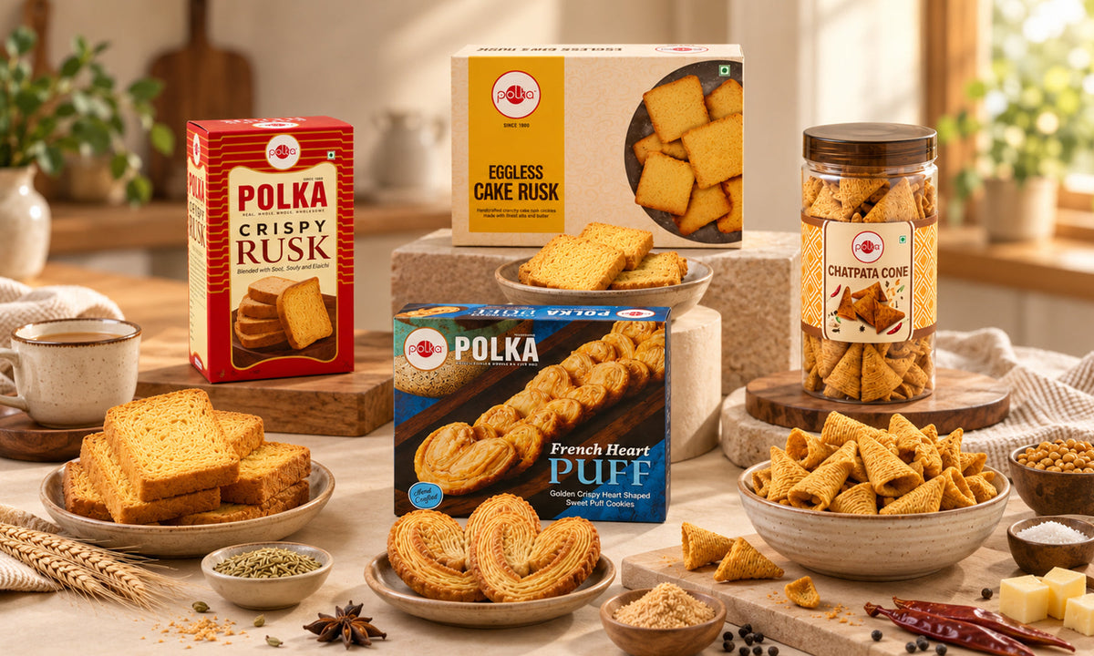 Tea-Time Favourites: The Best Polka Snacks to Pair with Chai