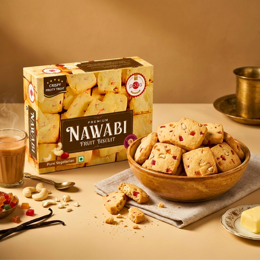 Premium Nawabi Fruit Biscuit - 400g