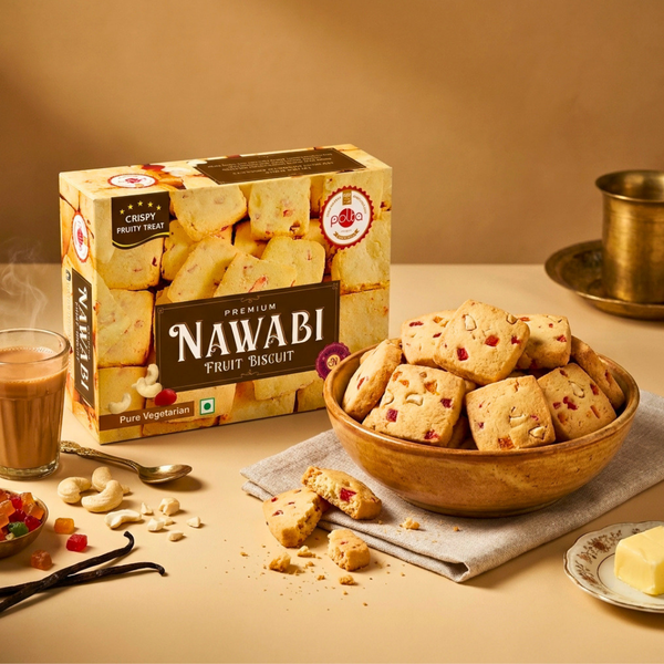 Premium Nawabi Fruit Biscuit - 400g