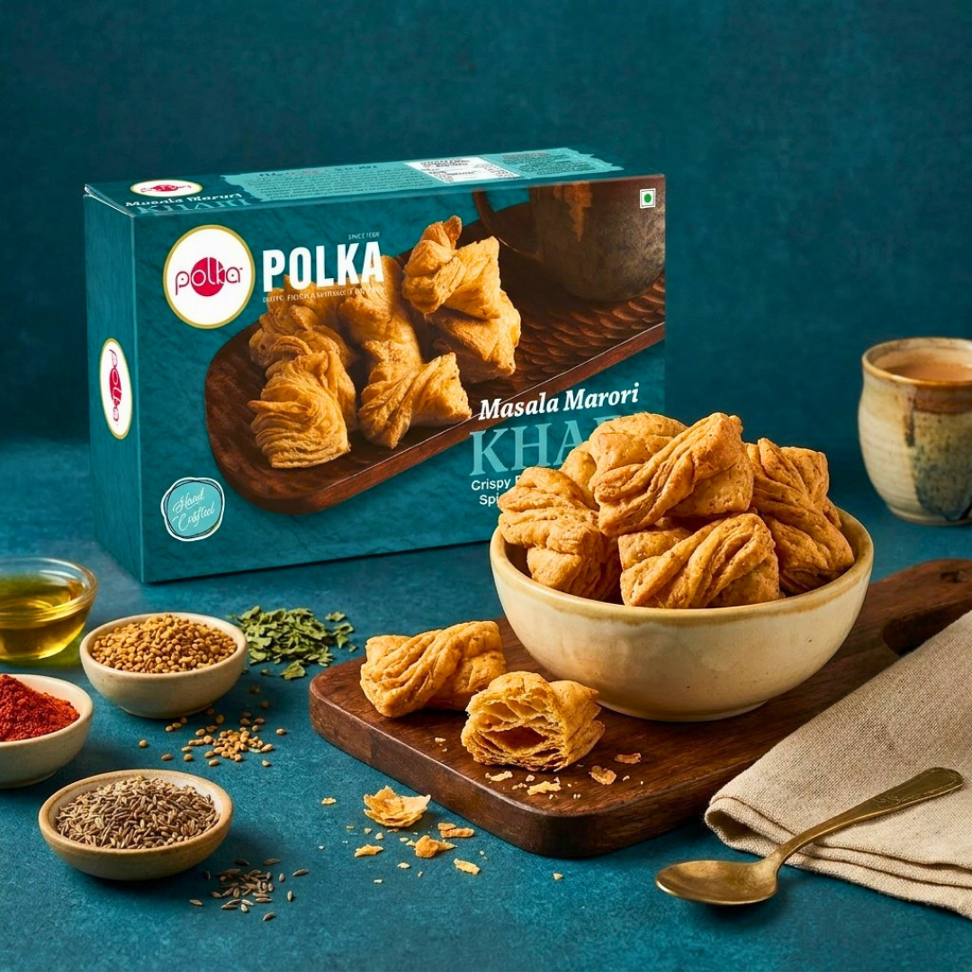 Masala Marori Khari – Crispy Baked Namkeen Khari - 200g