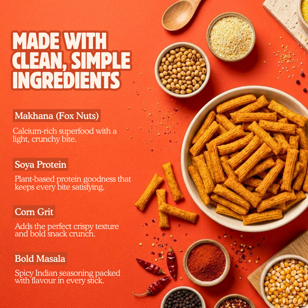 Soya Sticks Namkeen - 180g