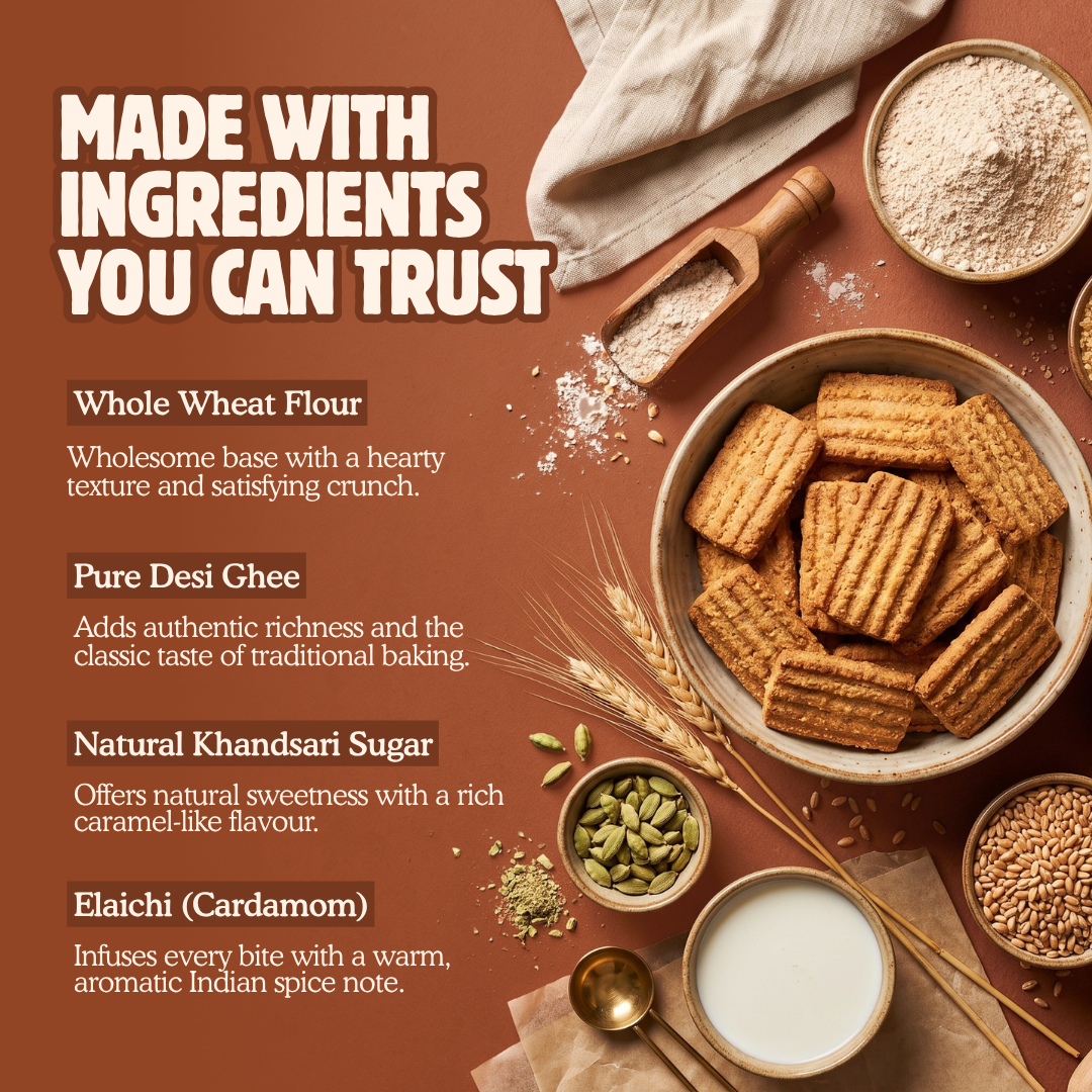 Atta Patti Cookies – Signature Edition
