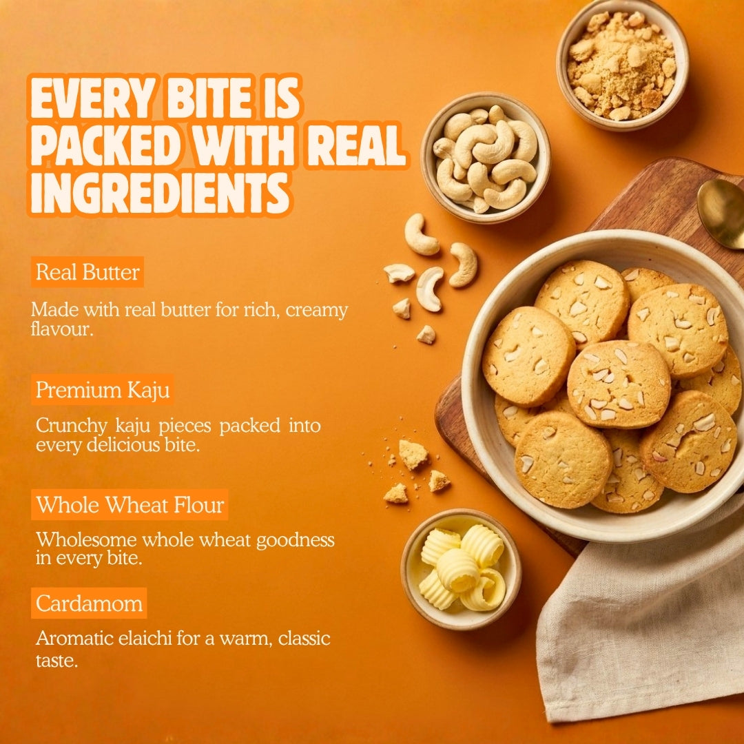 Butter Kaju Cookies - 360g
