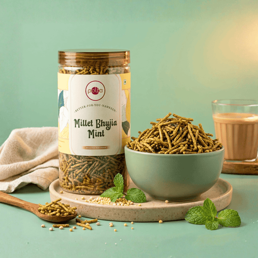Millet Bhujia Mint – Better-For-You Namkeen - 170g