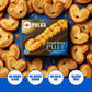 French Heart Puff – Golden Crispy Heart Shaped Sweet Puff Cookies - 200g