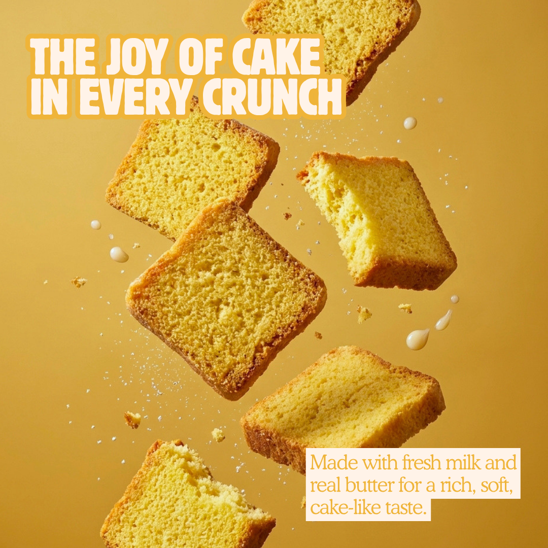 Eggless Cake Rusk - 360g
