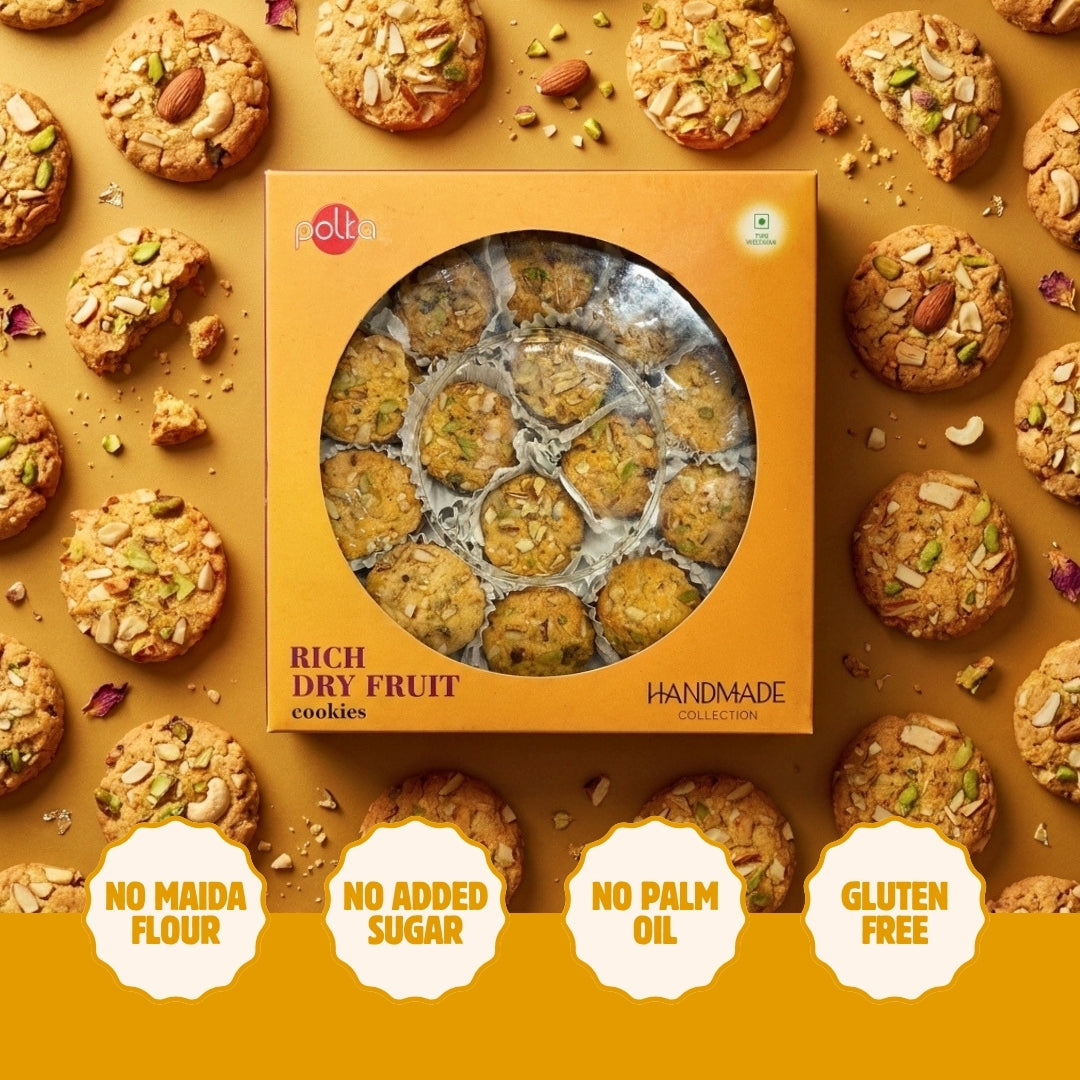 Rich Dry Fruit Cookies – Handmade Collection - 400g