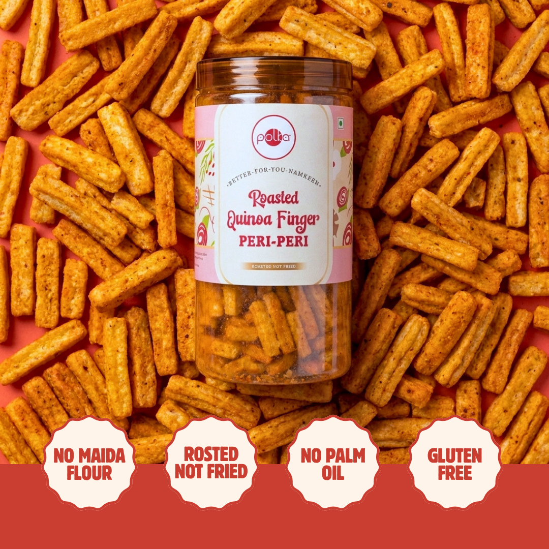 Roasted Quinoa Finger – Peri-Peri - 80g