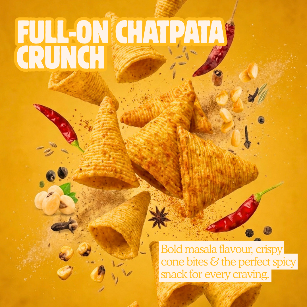 Chatpata Cone Namkeen - 180g