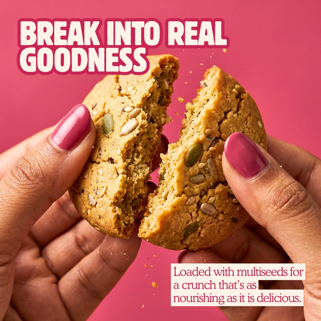 High Protein Multiseed Cookies - 100g