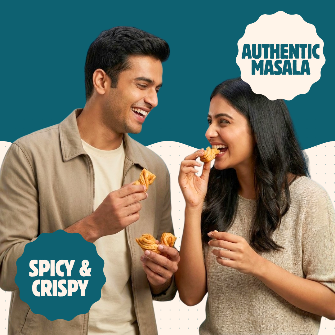 Masala Marori Khari – Crispy Baked Namkeen Khari - 200g