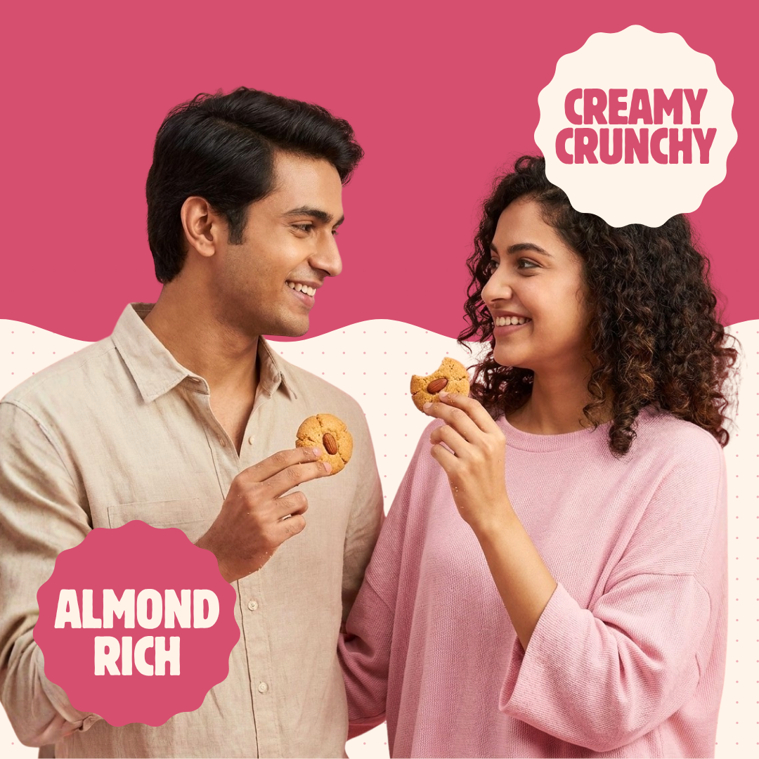 Milk Almond Cookies – Handmade Collection - 400g