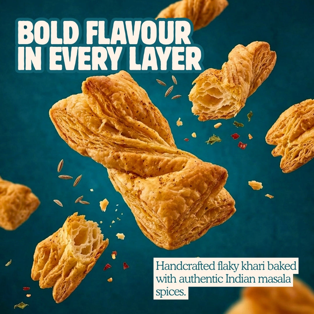 Masala Marori Khari – Crispy Baked Namkeen Khari - 200g