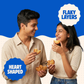 French Heart Puff – Golden Crispy Heart Shaped Sweet Puff Cookies - 200g