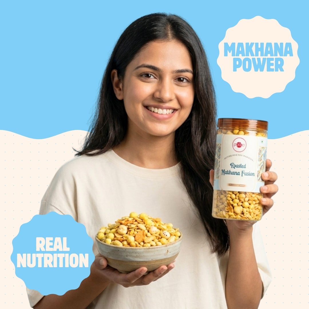 Roasted Makhana Fusion – Better-For-You Namkeen - 100g