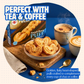 French Heart Puff – Golden Crispy Heart Shaped Sweet Puff Cookies - 200g