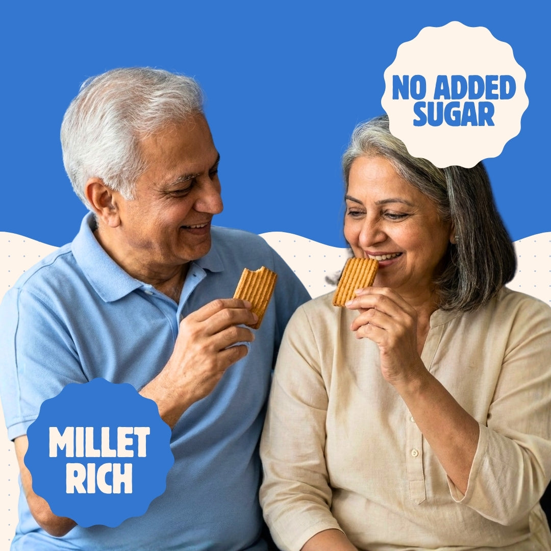 No Added Sugar Atta-Millet Cookies - 400g