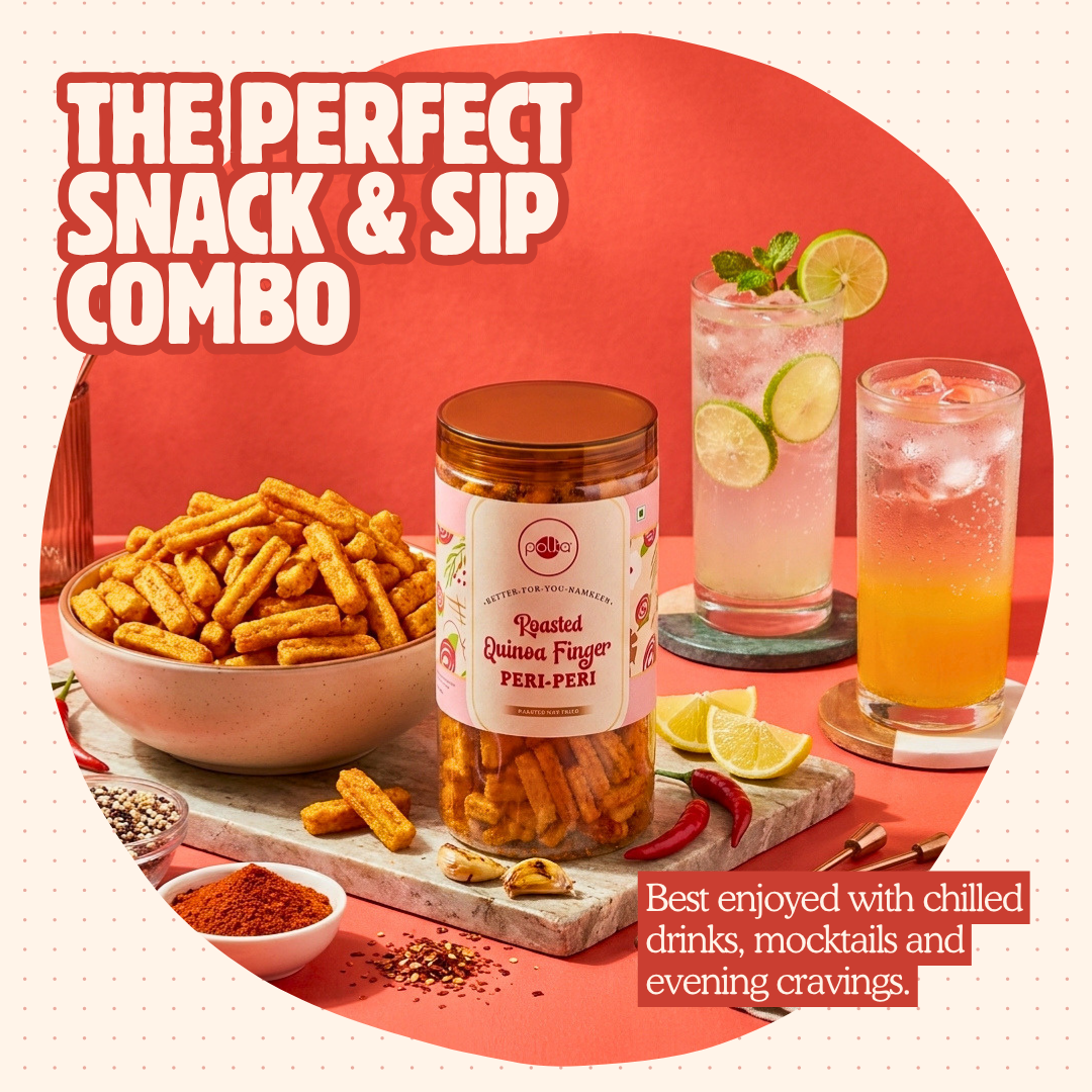 Roasted Quinoa Finger – Peri-Peri - 80g