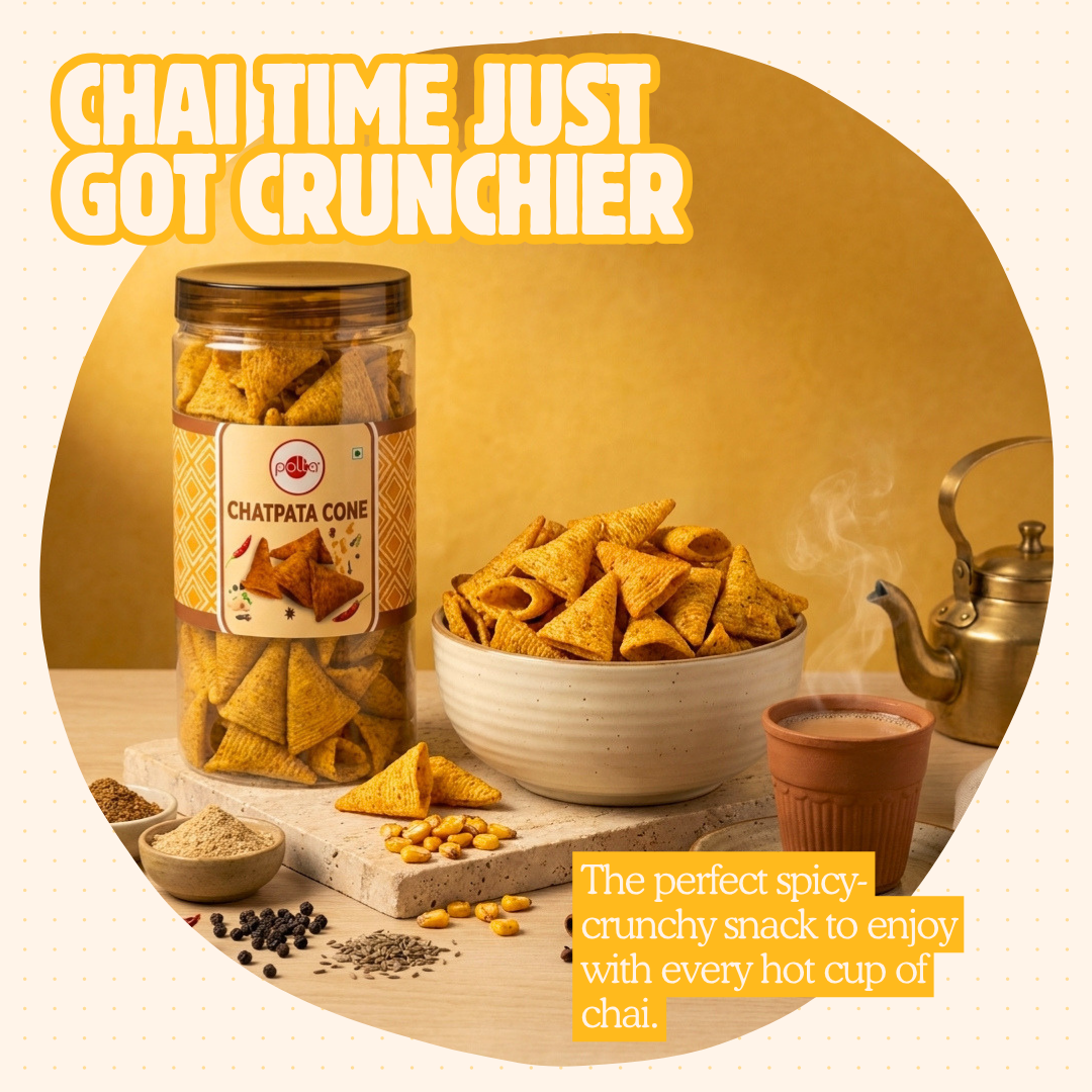 Chatpata Cone Namkeen - 180g