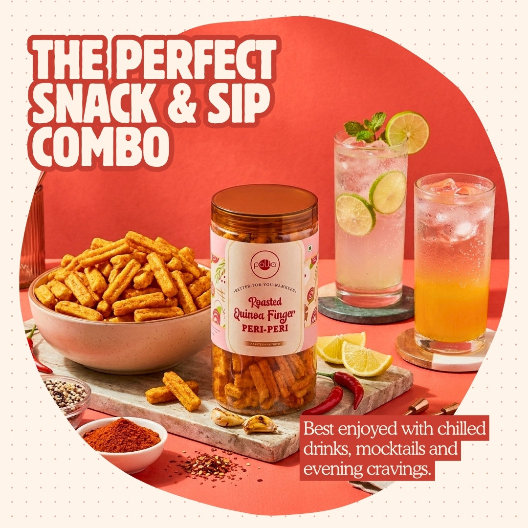 Roasted Quinoa Finger – Peri-Peri - 80g