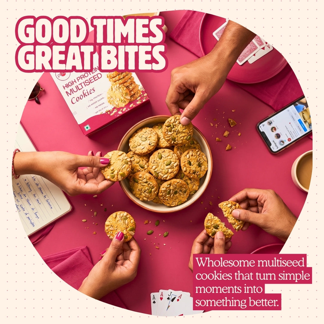 High Protein Multiseed Cookies - 100g