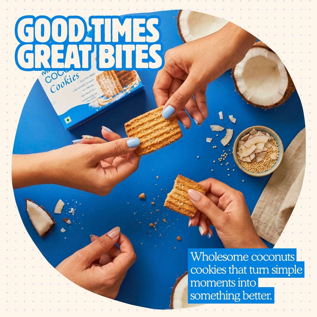 Millet Coconut Cookies - 100g