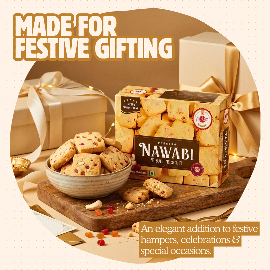 Premium Nawabi Fruit Biscuit - 400g