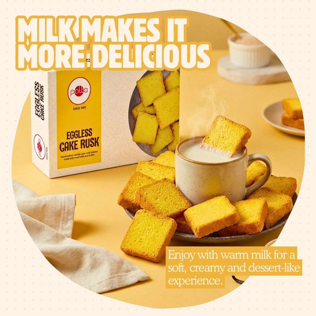 Eggless Cake Rusk - 360g
