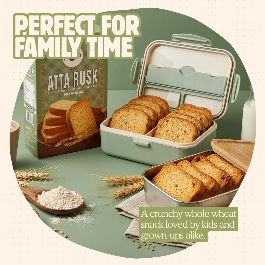 Atta Rusk – No Maida - 150g