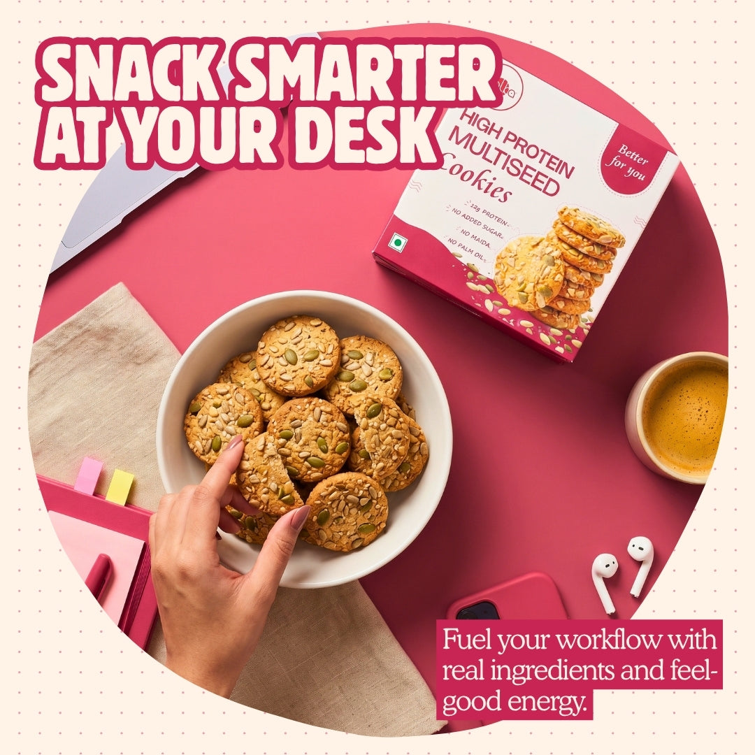 High Protein Multiseed Cookies - 100g
