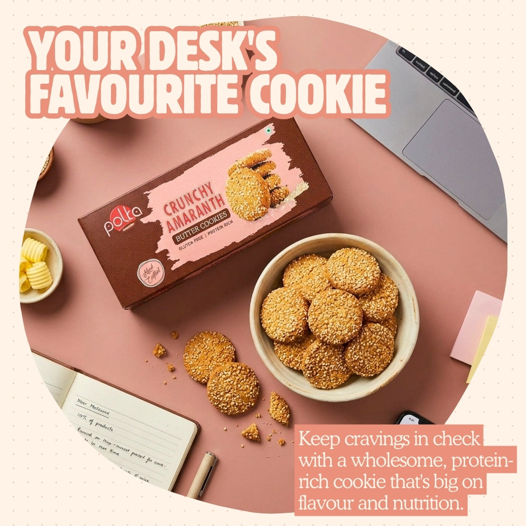 Crunchy Amaranth Butter Cookies - Gluten Free - 200g