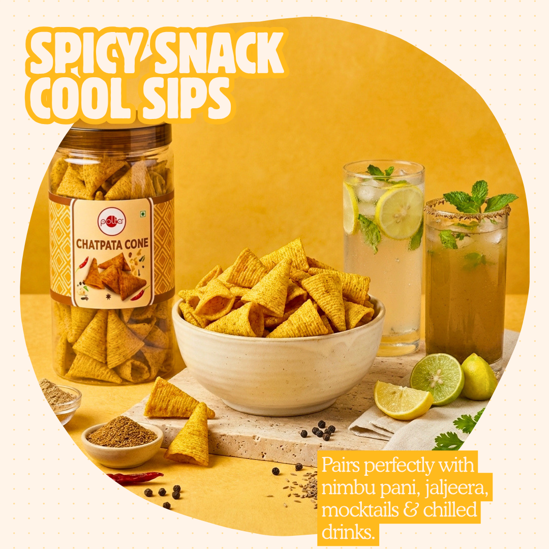 Chatpata Cone Namkeen - 180g
