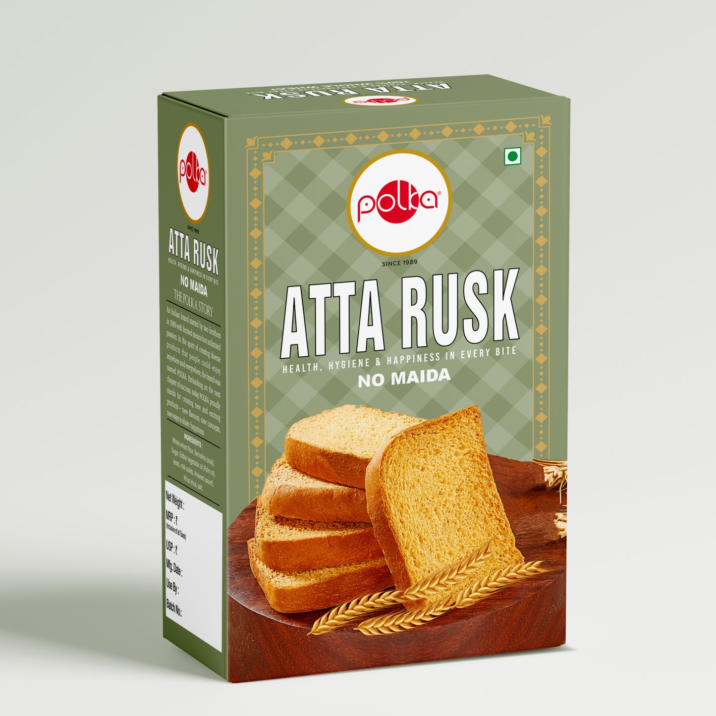 Atta Rusk – No Maida - 150g