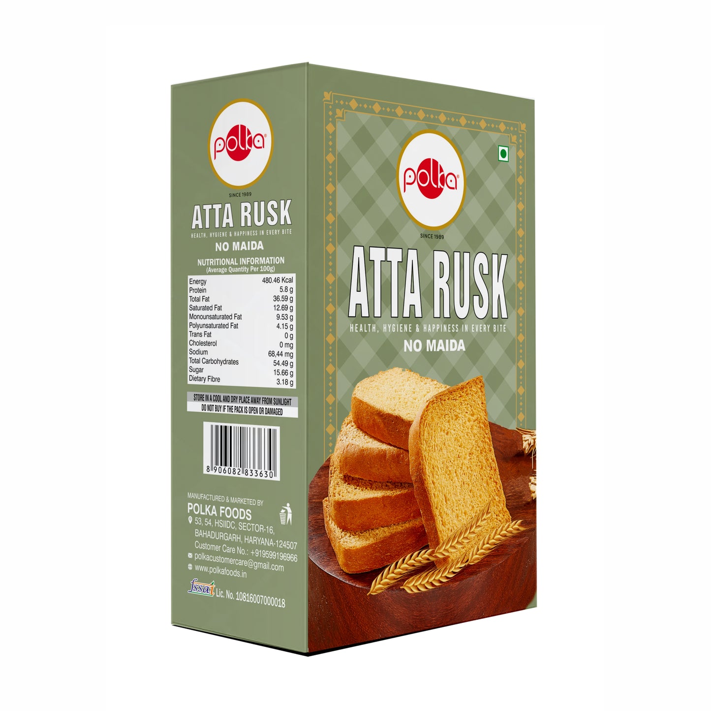 Atta Rusk – No Maida - 150g