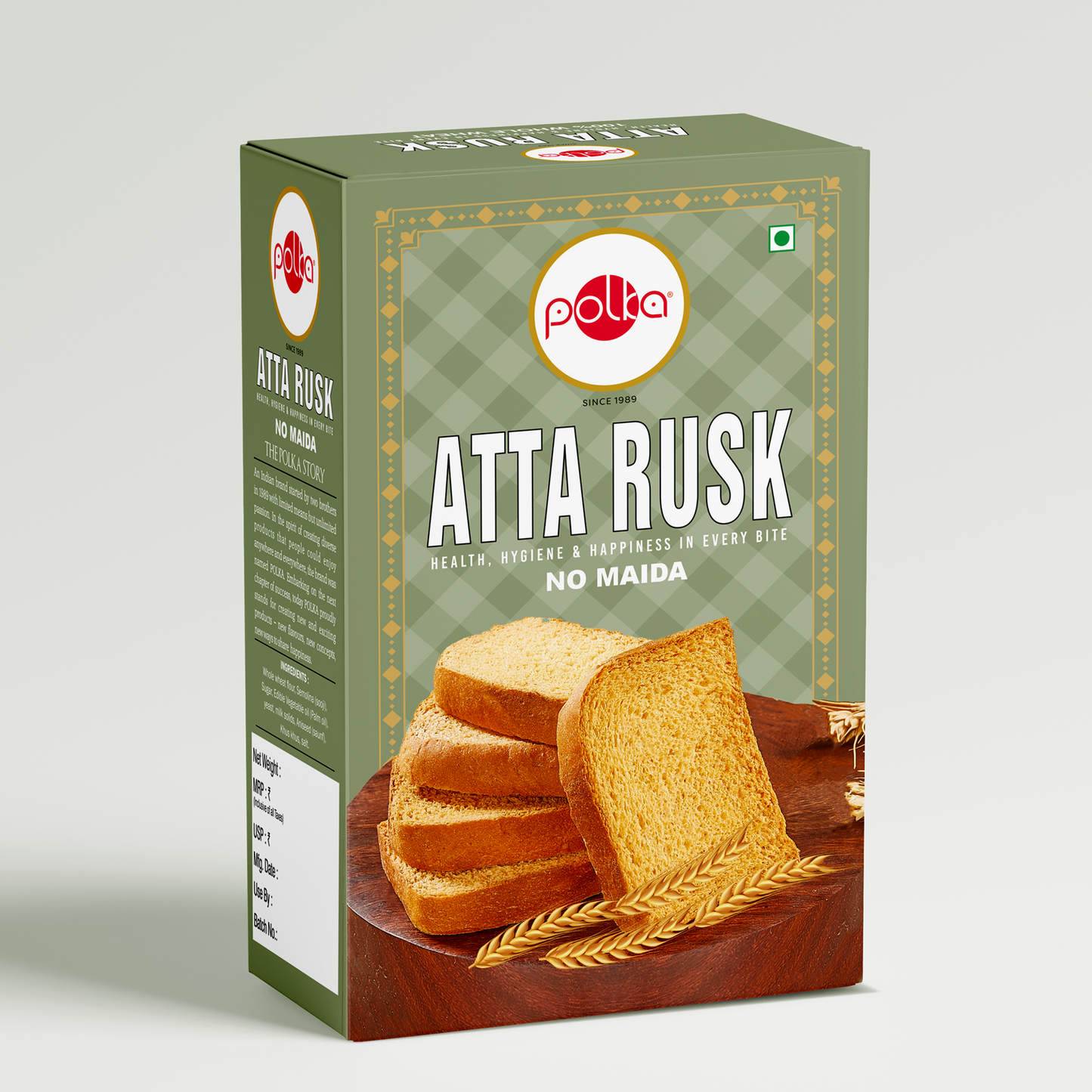 Atta Rusk – No Maida - 150g