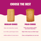 High Fibre Atta-Millet Cookies - 400g