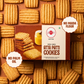 Polka Desi Ghee Atta Patti Cookies pack with no maida flour and no palm oil labels.